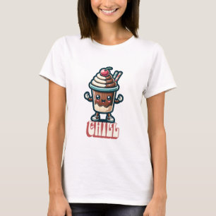 T-shirt Chill Chocolat Milkshake Pun