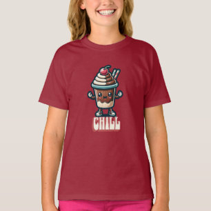 T-shirt Chill Chocolat Milkshake Pun