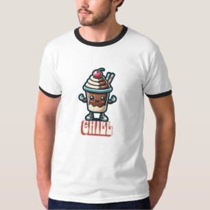T-shirt Chill Chocolat Milkshake Pun