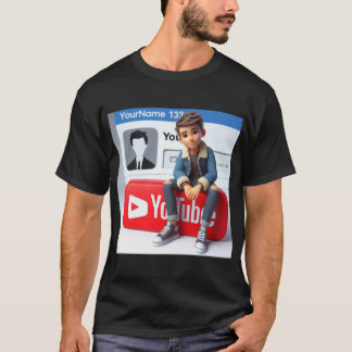 T-shirt Chill & Create Tee : YouTube Edition T Shirt
