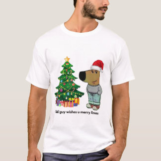 T-shirt Chill guy de noël