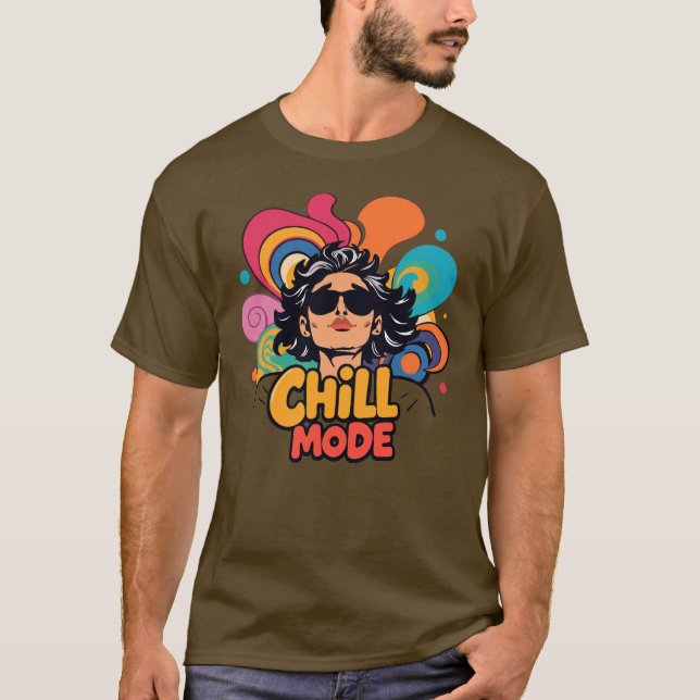 T-shirt "Chill mode" (Devant)