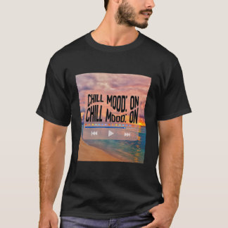 T-shirt Chill Mood On Retro Beach Art