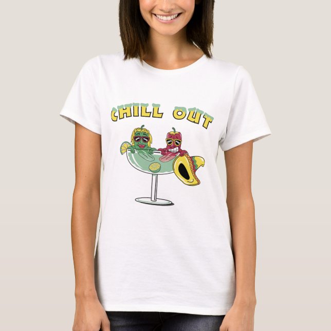 T-shirt Chill Out Margarita (Devant)