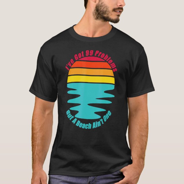 T-shirt Chill Relax Vacances À La Plage Surf De Sable Sole (Devant)