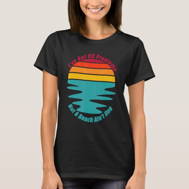 T-shirt Chill Relax Vacances À La Plage Surf De Sable Sole (Devant)