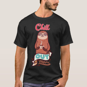 T-shirt Chill Sloth