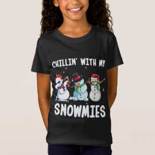 T-Shirt Chillat' avec mes neiges Noël Noël Noël Noël Noël 