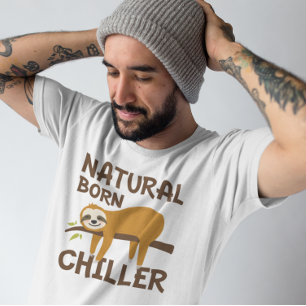T-shirt Chiller naturel né