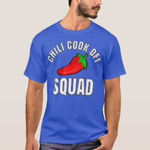 T-shirt Chilli Cook Off Squad Chili Concours de jumelage é