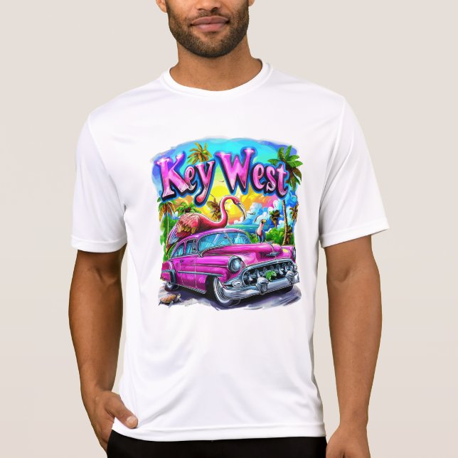 T-shirt Chillin' à Key West, Floride (Devant)