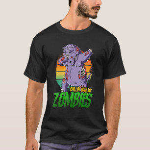 T-shirt Chillin avec mes zombies