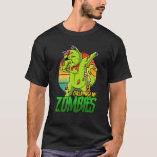 T-shirt Chillin avec mes zombies