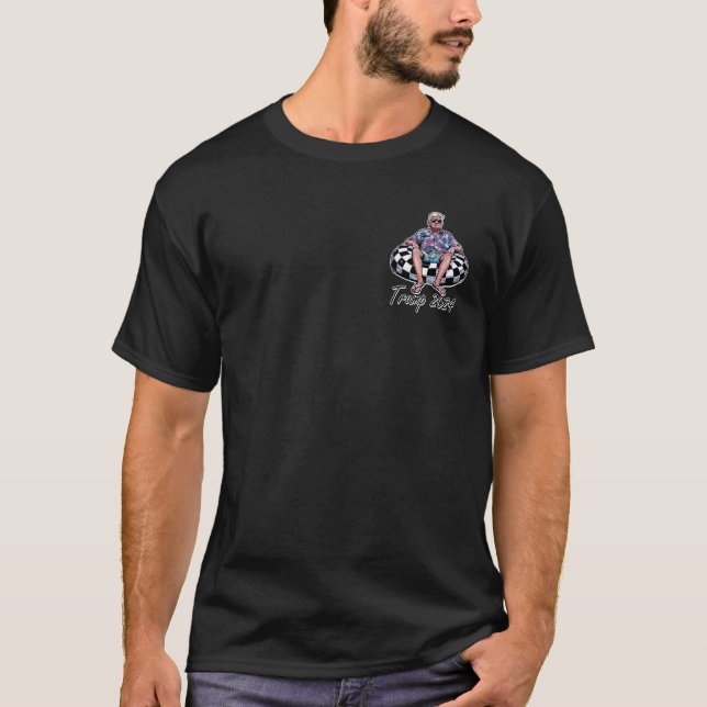 T-shirt Chillin Comme Un Felon Drôle Trump Été 2024 2 Sid (Devant)