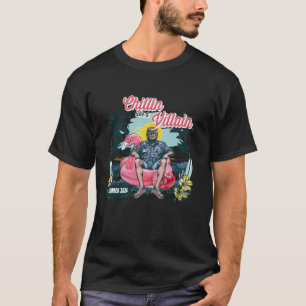 T-shirt Chillin comme une plage Felon été drôle Trump 2024