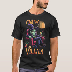 T-shirt Chillin' Like a Villageois Vibes de vampires