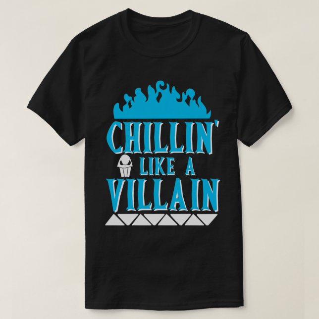 T-shirt Chillin&x27 ; Like A Villain - Hades Classic T-Shi (Design devant)