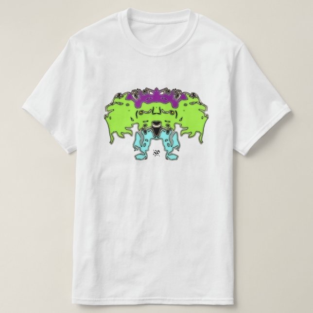 T-shirt Chimera de ricanement (Design devant)