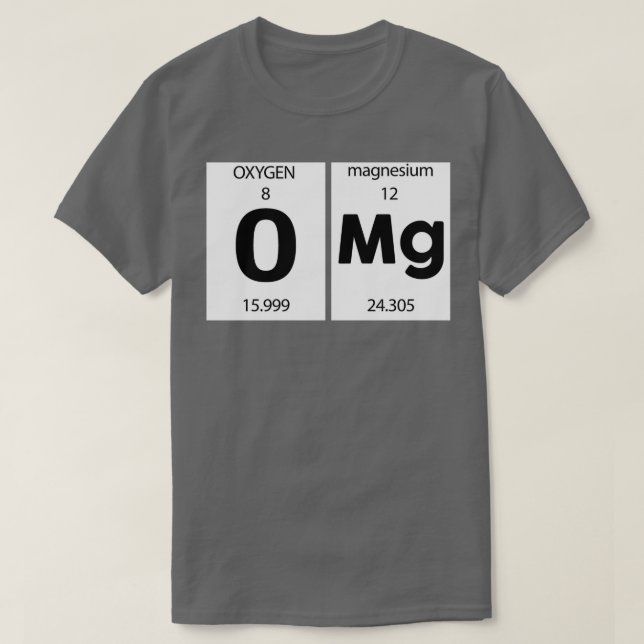 T-shirt Chimie (Design devant)