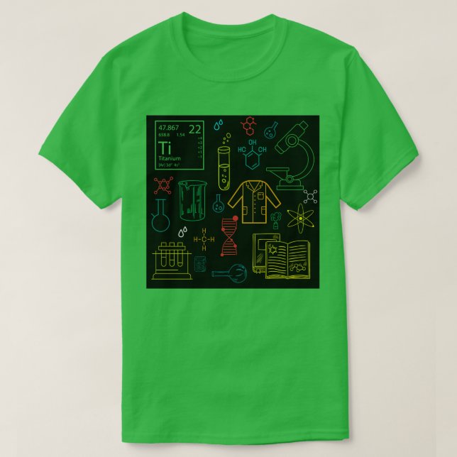 T-shirt Chimie 9 (Design devant)