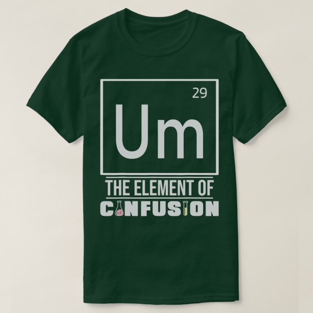 T-shirt Chimie amusante (Design devant)
