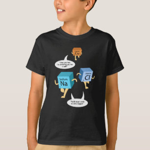 T-shirt Chimie amusante Éléments de tableau périodique Pun