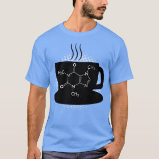 T-shirt Chimie Caféine Molécule 2