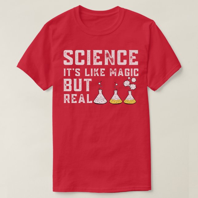 T-shirt Chimie Chimie Lover Funny Science Chimiste Nerd (Design devant)