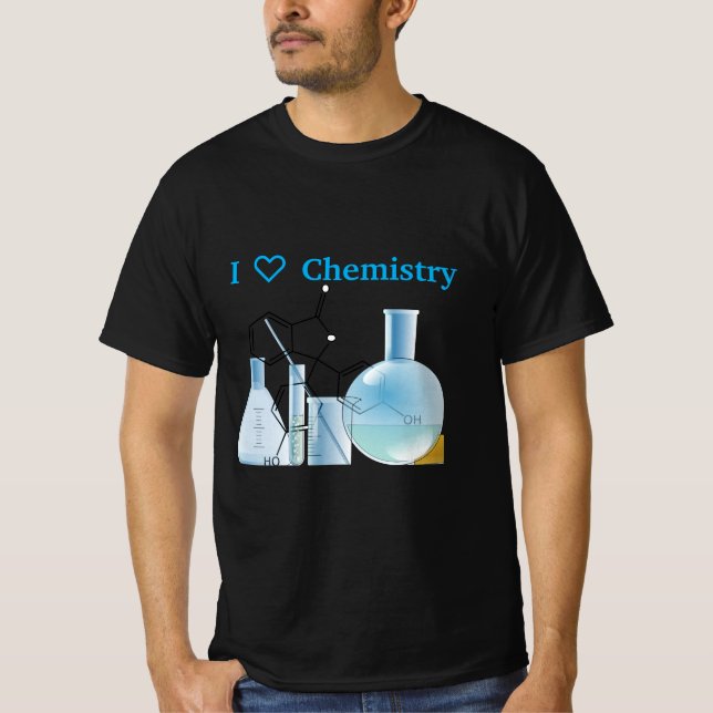 T-shirt Chimie de l'équipement de laboratoire (Devant)