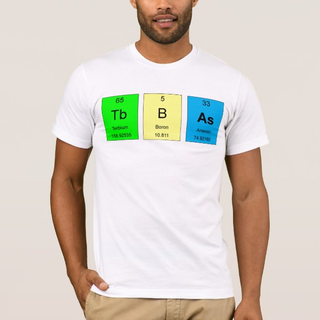 T-shirt Chimie de tuba (Devant)