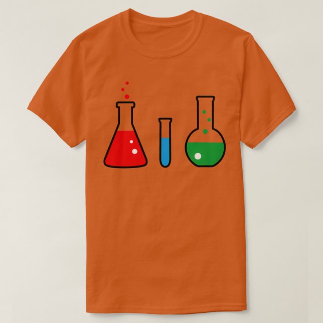 T-shirt Chimie des tubes (Design devant)