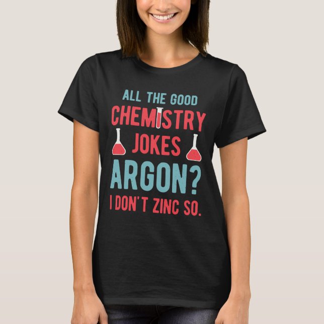 T-shirt Chimie drôle (Devant)