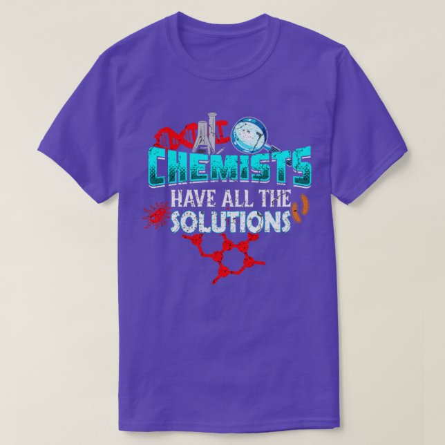 T-shirt Chimie drôle1 (Design devant)