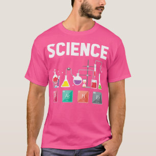T-shirt Chimie Éléments Laboratoire Sciences Enseignant