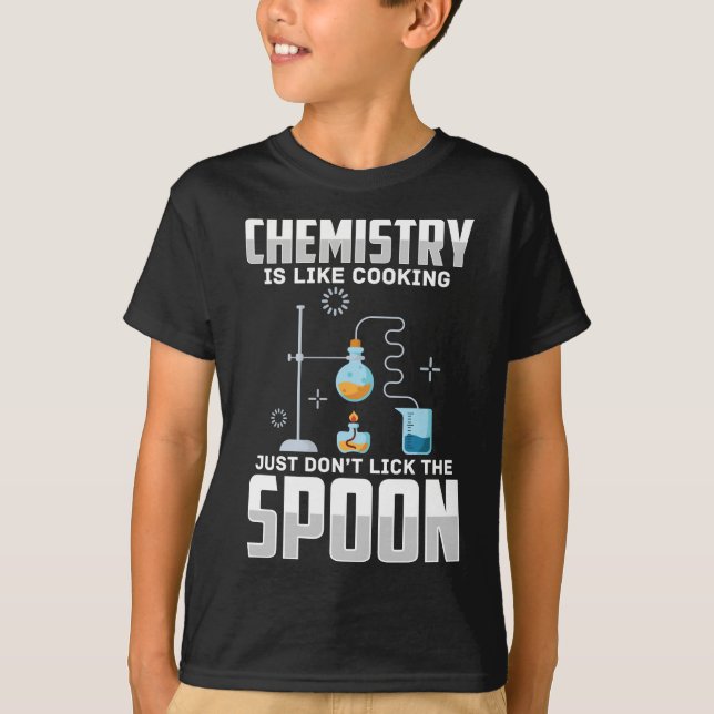 T-shirt Chimie Joke Funny Professeur scientifique (Devant)