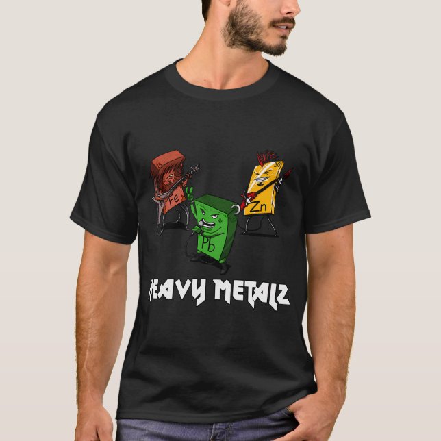T-shirt Chimie Métaux Lourds (Devant)
