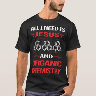 T-shirt Chimie organique de Jésus drôle