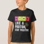 T-shirt Chimie Physicienne Professeur Proton Science<br><div class="desc">Funny Nerdy Science Surprise pour un étudiant,  chimiste,  physicien,  enseignant,  scientifique ou pharmacien. Cadeau idéal pour tous les scientifiques qui aiment expérimenter ou faire une expérience en laboratoire ou en laboratoire.</div>