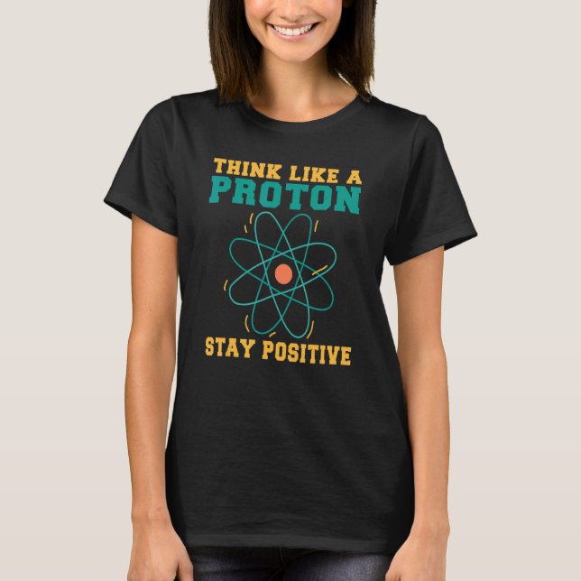 T-shirt Chimie Physique Enseignant Motivation positive Ins (Devant)