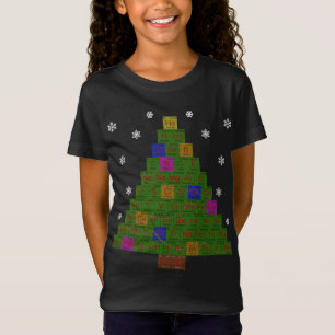 T-Shirt Chimie Science Chandail de Noël Look