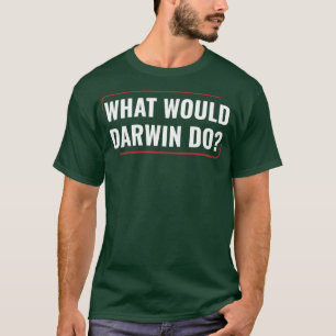T-shirt Chimie Science Darwin Laboratoire de biologie Scie