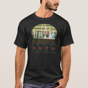 T-shirt Chimie sciences centrales bio hommes femmes chimie