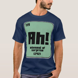 T-shirt Chimie scientifique amusante Motivation Élément Ne