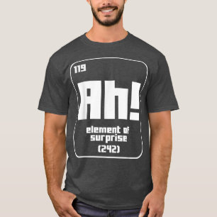 T-shirt Chimie scientifique amusante Motivation Élément Ne
