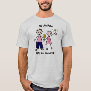 T-shirt Chimio Bell - cancer du sein rose de ruban