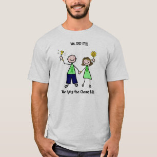 T-shirt Chimio Bell - homme de ruban de vert de Cancer de