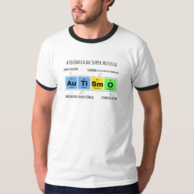 T-shirt Chimique Autisme (Devant)