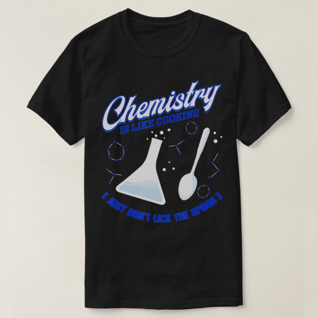 T-shirt Chimiste de laboratoire drôle, enseignant de chimi (Design devant)