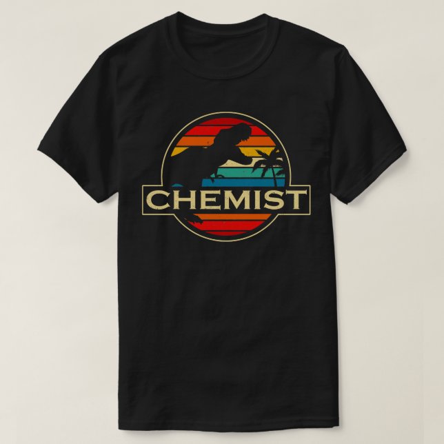 T-shirt Chimiste Dinosaur (Design devant)