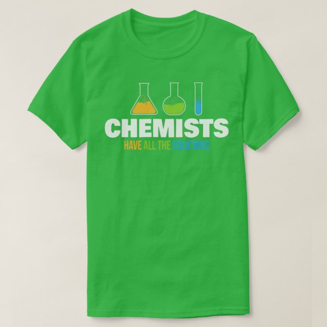 T-shirt Chimiste drôle Pun Chimie Chimie Science Enseignan (Design devant)